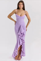 Spaghetti Strap Long Party Dress