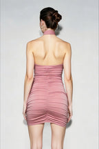 DressBetty - Summer  Halter Cross Night Club Dress