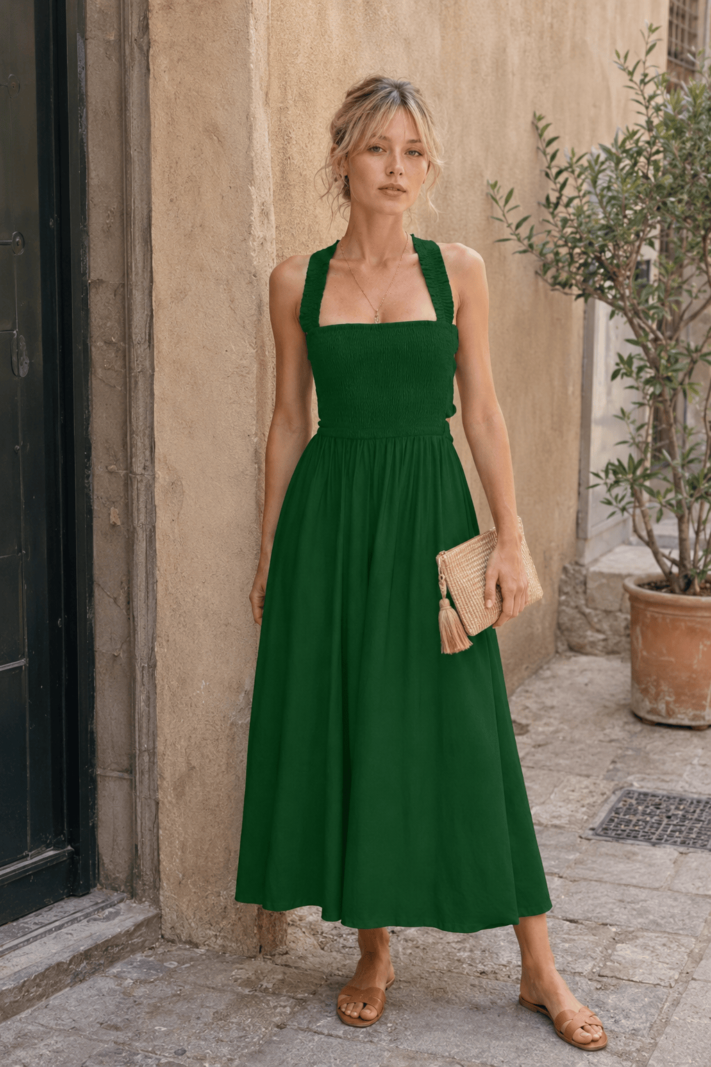 Silvia Backless Stylish Summer Dress Main image