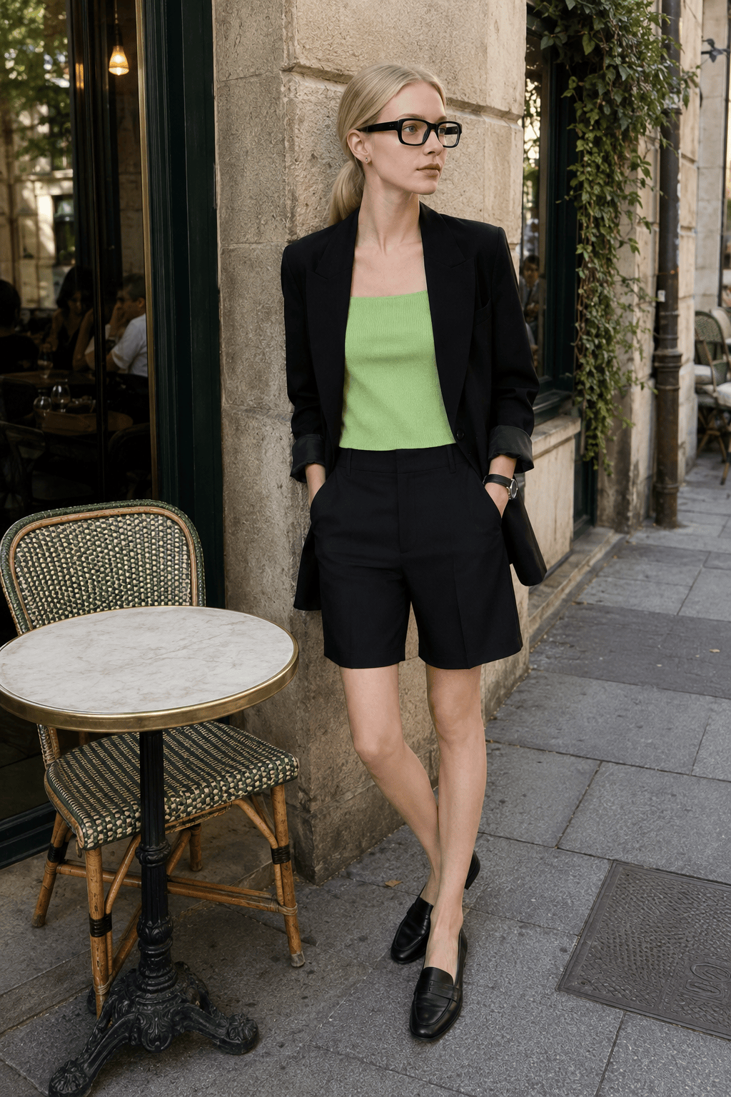 Minimalism Professional Style Solid Straight Casual Short Main image