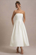 Bandage Strapless Party Dress