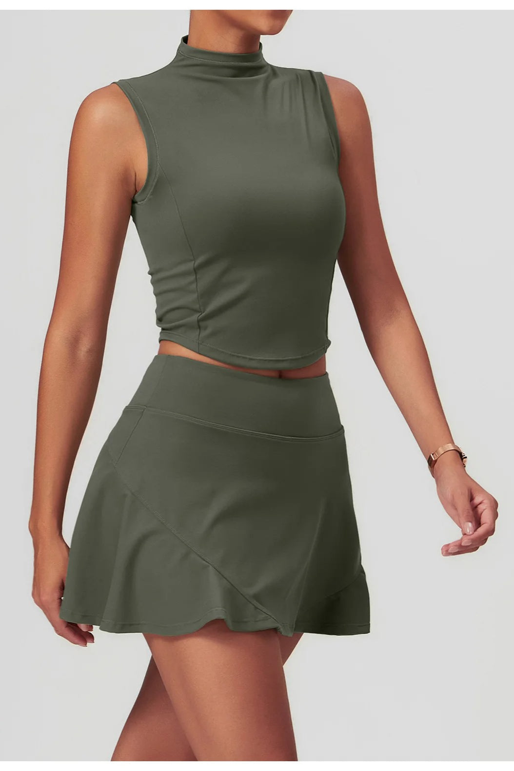 Yoga Fitness Tank Crop Top Secondary image