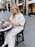 Oversized Puff Sleeve Blouse