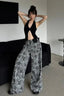 Vintage Floral Straight Leg Jeans