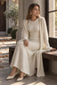 Vintage Knit Cardigan and Sleeveless Dress Two Piece Set