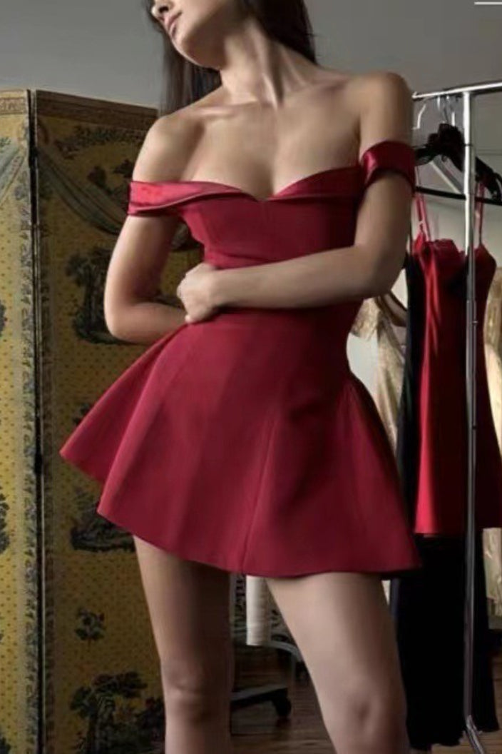 Strapless A Line Graduation Party Dress Main image