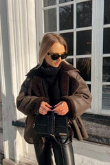 Urban Style Faux Fur Jacket