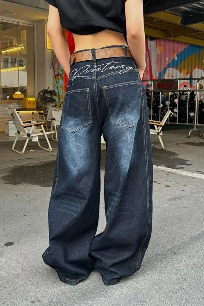 American Streetwear Baggy Jeans Main image