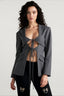 Temperament Vintage Solid Long Sleeve Slim Stylish High Quality Autumn Women Blazer