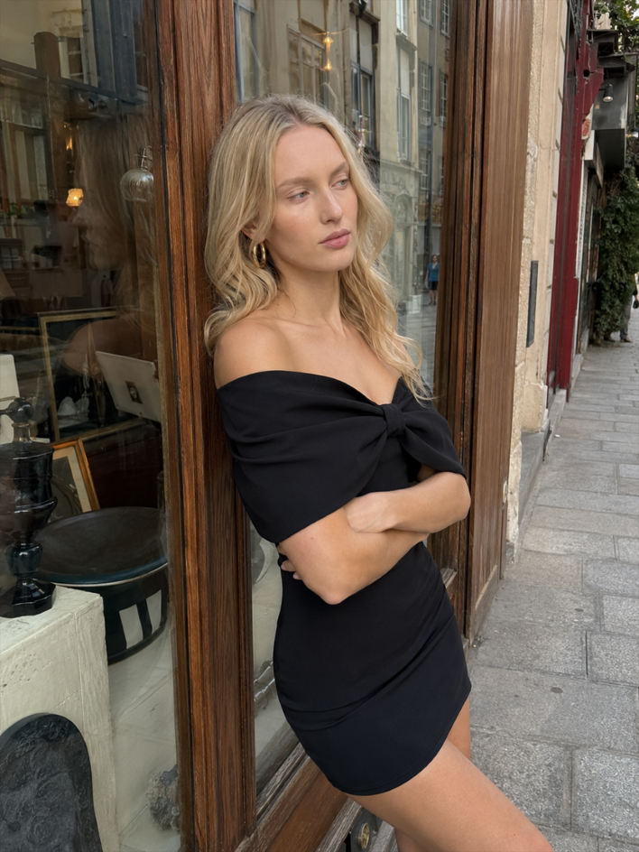 Off-the-shoulder Bodycon Cocktail Dress Main image
