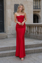 Chic Corset Backless Bodycon Formal Dress