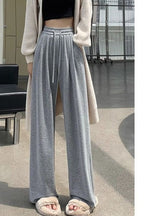 Relaxed Casual Drapey Knit Pants
