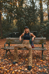 Leopard Print Flare Pant