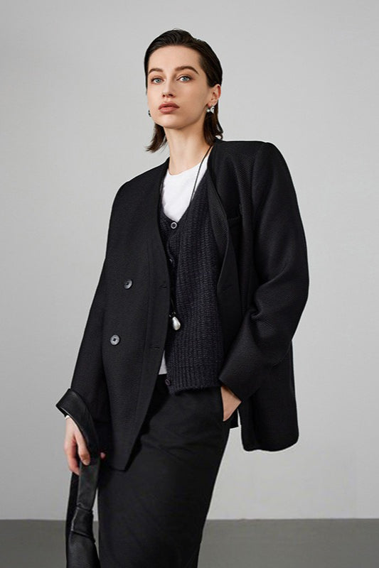 Timeless Wool Double Breasted Blazer Secondary image