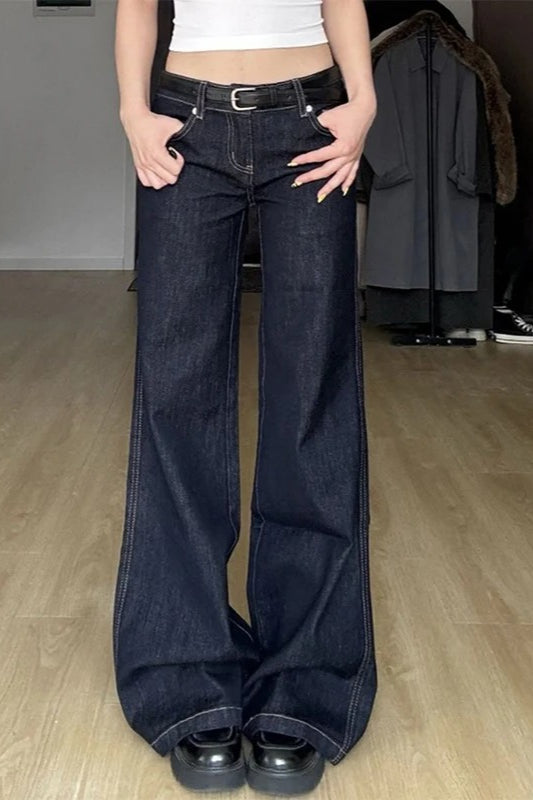Vintage High Waist Straight Leg Jeans Secondary image