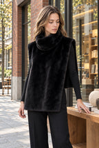 Thicken Warm Sleeveless Vest Coat