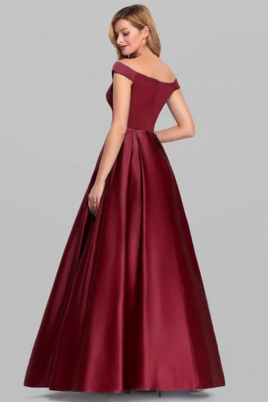 Satin Halter Backless Floral Elegant Bodycon Formal Dress Secondary image