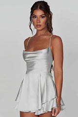 Sultry Satin Slip Dress