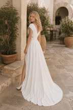 V-neck Ruffled Evening Long High Waist Elegant Party 2024 New Sexy Irregular Graduation Prom Dress