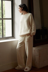 Sherpa Fleece Loungewear Pajama Set