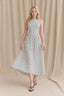 Chic Polka Dot Sleeveless Maxi Dress