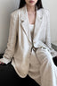 Tencel Linen Blend Autumn Blazer