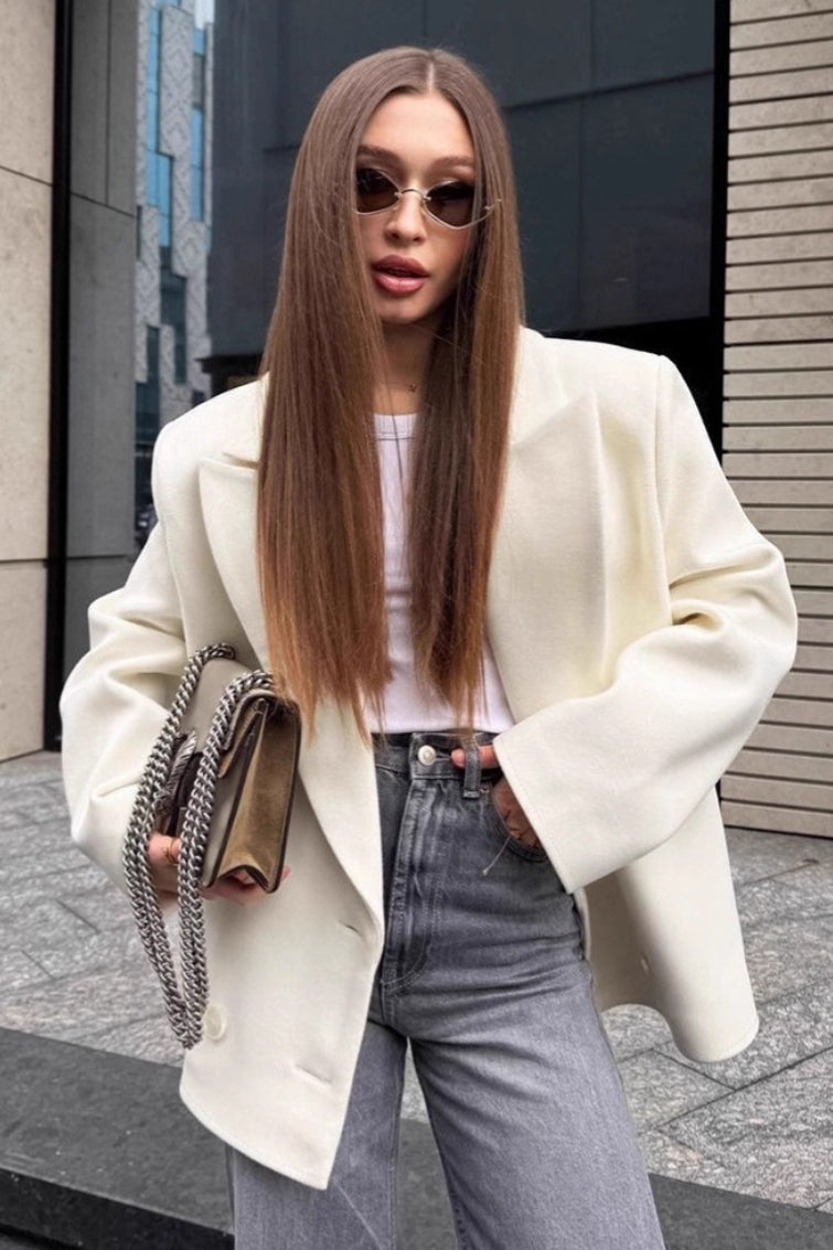 French Vintage Notch Lapel Blazer Secondary image