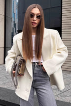 French Vintage Notch Lapel Blazer