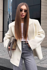 French Vintage Notch Lapel Blazer