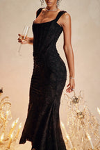 Sultry Bustier Slip Dress