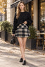 Vintage Sweet Korean Cute Kawaii Stylish Autumn Winter Trendy Mini Skirt