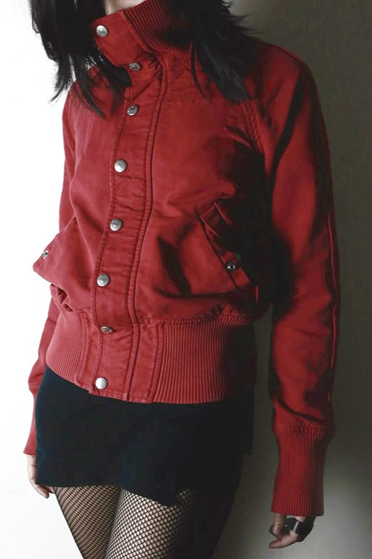 Urban Stand Collar Zip Detail Jacket Main image