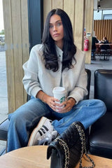 Relaxed Fit Aviator Jacket