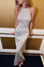 Slim Fit Halter Backless Birthday Dress