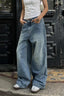 Harajuku Wide-Leg Baggy Denim Jeans