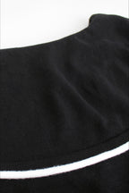 One-Shoulder Knit Work Dress