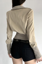 Vintage Aviator 3D Pocket Jacket