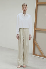 Casual Drawstring Waist Blouse