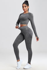 Quick Dry Seamless Workout Set Activewear Set