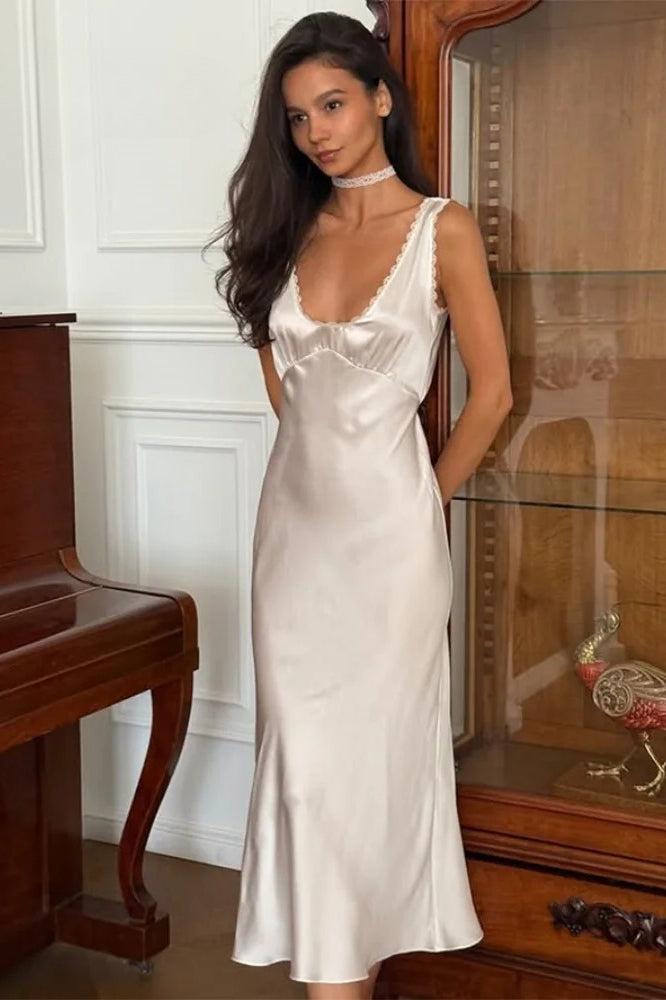 Sleeveless Lace Bodycon Maxi Dress Main image