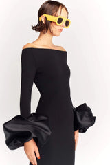 Puff Sleeve Bandage Bodycon Birthday Dress