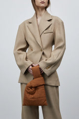 Luxe Draped Notch Collar Blazer