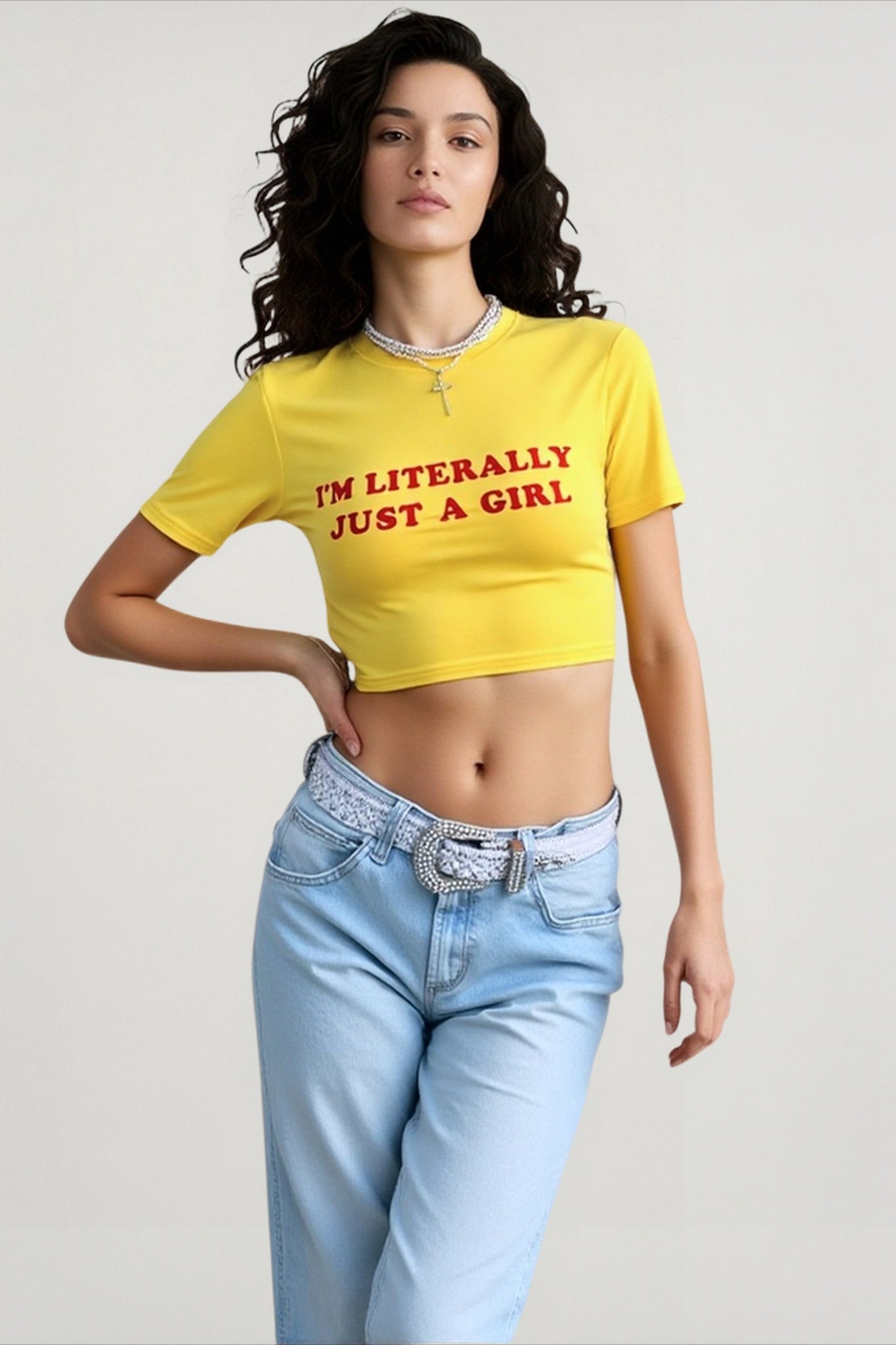 Vintage Y2K Crop Top T-shirts Secondary image