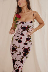 Printed Bodycon Party Dress