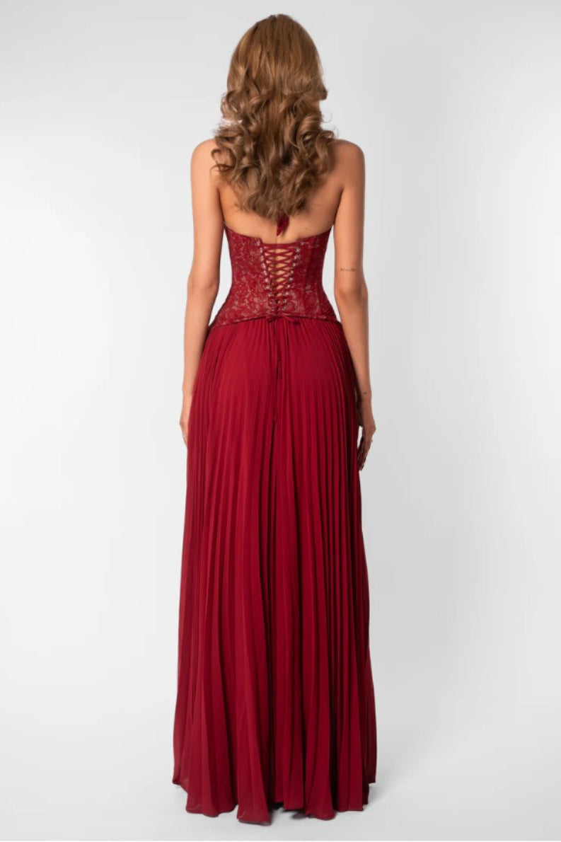 Low Cut Halter Bodycon Vacation Dress