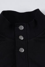 Fitted Short Band Collar Jacket