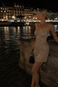 Rhinestone Halter Party Mini Dress
