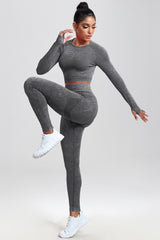 Quick Dry Seamless Workout Set Activewear Set