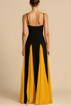 Elegant Panelled Slip Party Dress