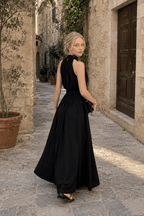 Elegant Sleeveless Evening Maxi Dress